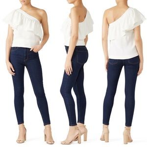 NWT Trina Turk Mayreau One Shoulder Ruffle Top